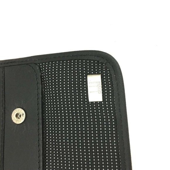 Dunhill Canvas Wallet Bifold Black Green - Picture 9 of 9